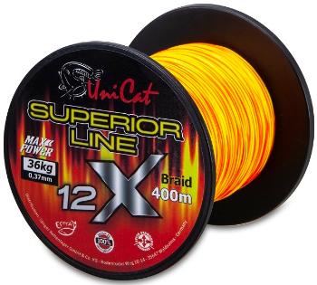 Uni cat splietaná šnúra 12 x superior line 400 m - 0,37 mm 36 kg