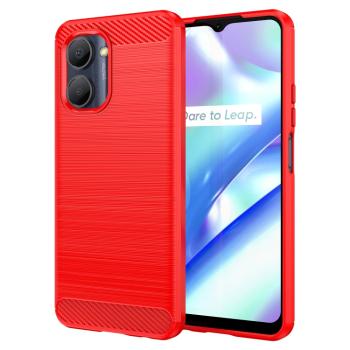 FLEXI TPU Kryt pre Realme C30 červený