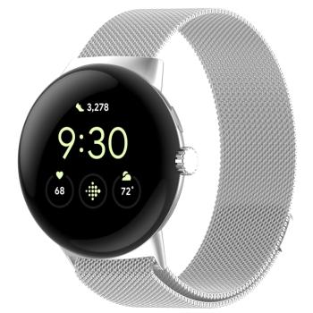 MILANESE Kovový remienok pre Google Pixel Watch 3 45mm strieborný
