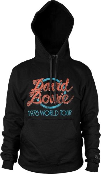 David Bowie Mikina 1978 World Tour Unisex Black S