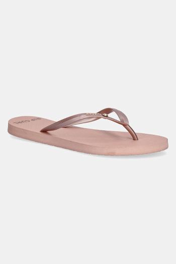 Šľapky Rip Curl dámske, ružová farba, na plochom podpätku, 173WOT