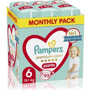 Pampers Premium Care Pants Size 6 jednorazové plienkové nohavičky 15+ kg 93 ks