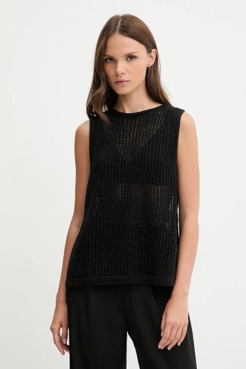Top United Colors of Benetton čierna farba, 11365H007