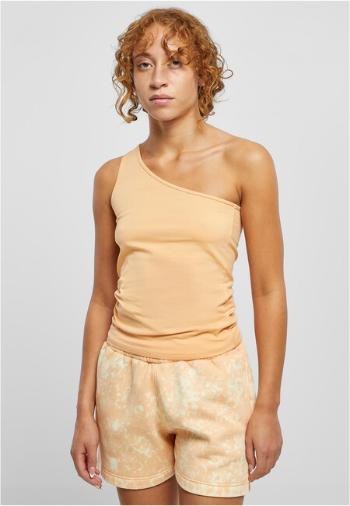 Urban Classics Ladies Asymmetric Top paleorange - 5XL