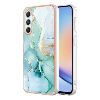 IMD MARBLE Ochranný kryt pre Samsung Galaxy A25 5G GREEN