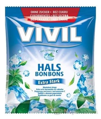 Vivil Extra Stark mentol vitamín C bez cukru 60 g