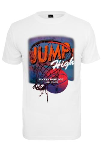 Mr. Tee Jump High  Tee white - S