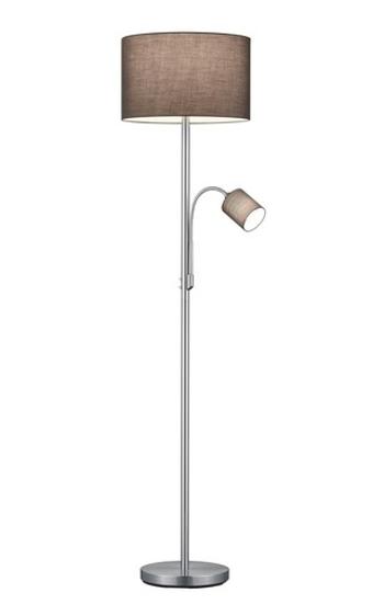 Stojaca lampa Trio Hotel nikel TR 403900211