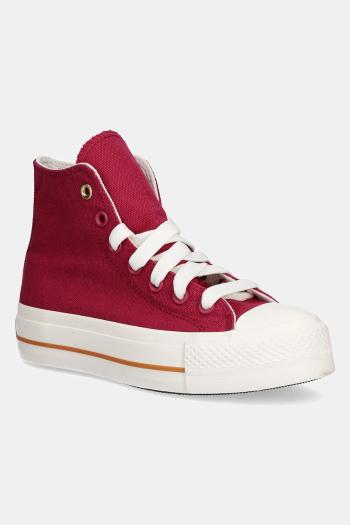 Tenisky Converse Chuck Taylor All Star Lift ružová farba, A13878C