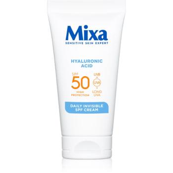 MIXA Daily Invisible SPF Cream hydratačný denný krém SPF 50 50 ml