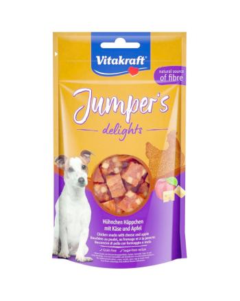 VITAKRAFT JUMPERS DELIGHTS KURACIE S JABLKAMI 80 G, 2359608