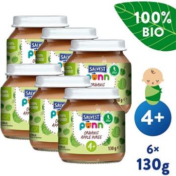 SALVEST Ponn BIO Jablko 100 % (6× 130 g) (4740073075630)