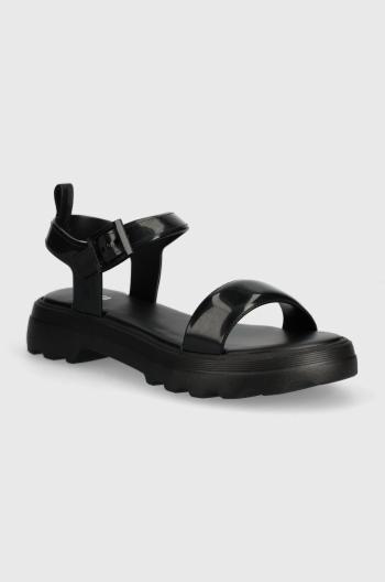 Sandále Melissa TOWN SANDAL AD dámske, čierna farba, na platforme, M.35803.AV531