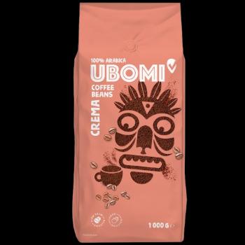 UBOMI Caffe Crema 100% Arabica zrnková káva 1 kg
