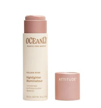 Attitude Krémový rozjasňovač v tyčinke Oceanly (Highlighter) 8,5 g Golden Rose