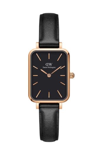 Hodinky Daniel Wellington Quadro Pressed dámske, ružová farba