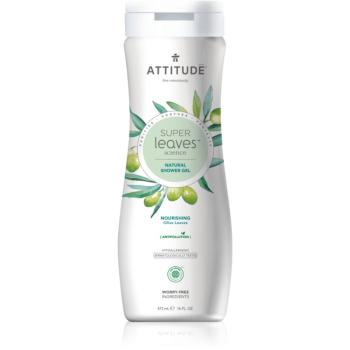 Attitude Super Leaves Olive prírodný sprchový gél s hydratačným účinkom 473 ml