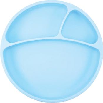 Minikoioi Puzzle Plate Blue delený tanier s prísavkou 1 ks