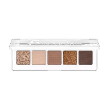 Catrice  Mini Eyeshadow Palette 5 In A Box - 10 Golden Nude Look  Paletky pre líčenie očí Hnedá