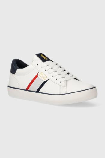 Detské tenisky Polo Ralph Lauren biela farba