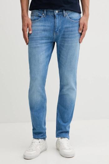 Rifle Tommy Jeans modrá farba, DM0DM22246