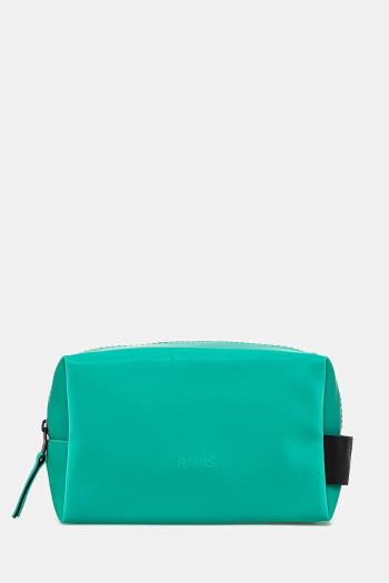 Kozmetická taška Rains Wash Bag Small W3 zelená farba, 15580