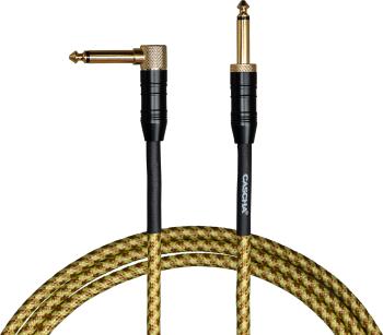Cascha Professional Line Guitar Cable 9 m Rovný - Zalomený Nástrojový kábel