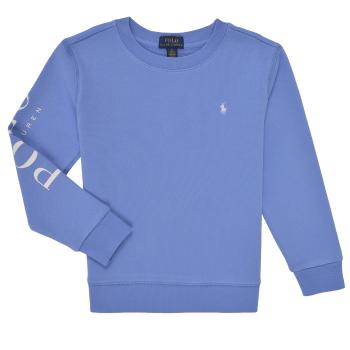 Polo Ralph Lauren  LS CN-KNIT SHIRTS-SWEATSHIRT  Mikiny Modrá