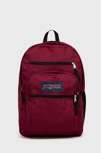 Ruksak Jansport bordová farba, veľký, jednofarebný