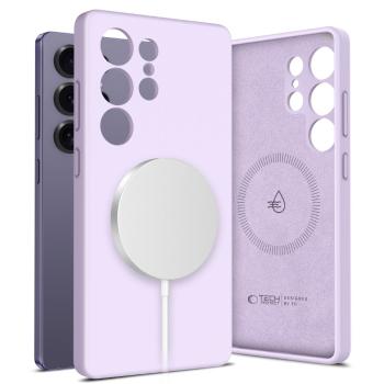 TECH-PROTECT LIQUID SILICONE MAGSAFE Kryt Samsung Galaxy S25 Ultra 5G MAUVE