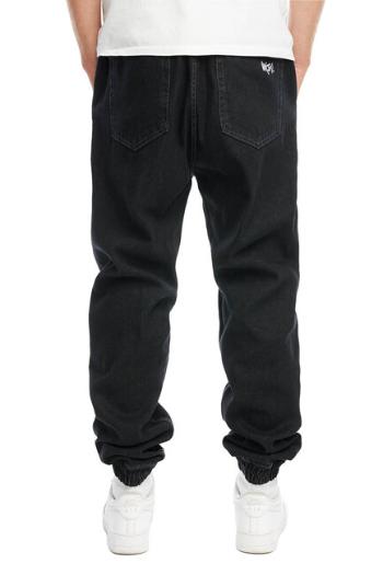 Pants Mass Denim Joggers Jeans Sneaker Fit Signature 2.0 black washed - W 32