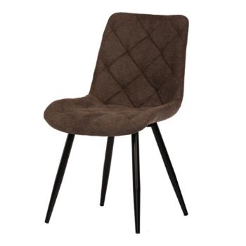 Jedálenská stolička Autronic 52x87 cm hnedá látka CT-382 BR2