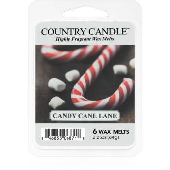 Country Candle Candy Cane Lane vosk do aromalampy 64 g