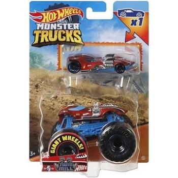 Hot Wheels Moster Trucks 1:64 s angličákom, 1 ks (194735103713)