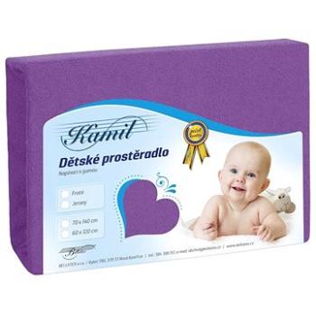 Bellatex Detské froté – 60 × 120 cm – tmavo fialová (3404)