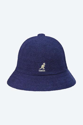 Klobúk Kangol Bermuda Casual 0397BC.NAVY-NAVY, tmavomodrá farba