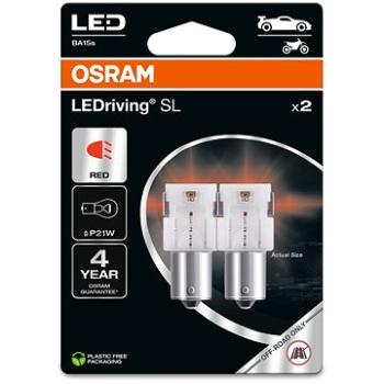 OSRAM LEDriving SL P21W Červená 12V dva kusy v balení (7506DRP-02B)