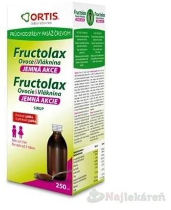 Fructolax Ovocie sirup 250 ml