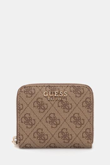 Peňaženka Guess LAUREL dámska, béžová farba, SWSG74 59137