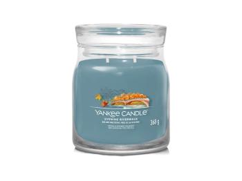 Yankee Candle Aromatická sviečka Signature sklo stredná Evening Riverwalk 368 g