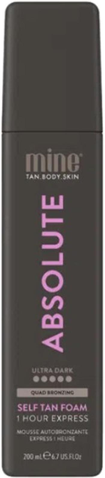 Minetan Ultra tmavá samoopaľovacia pena Absolute (Self Tan Foam) 200 ml