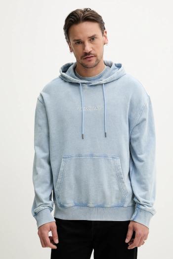 Bavlnená mikina Guess Jeans pánska, s kapucňou, s nášivkou, M5GQ23 KCTJ1