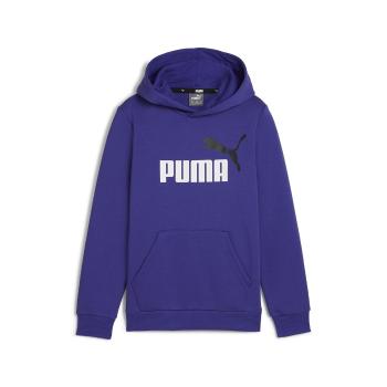 Puma  ESS+ 2 COL BIG LOGO HOODIE FL  Mikiny Fialová