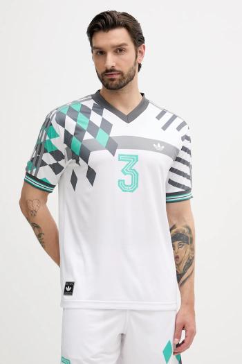 Tričko adidas Originals Nuwave90Sjersey pánske, biela farba, vzorované, KD4870