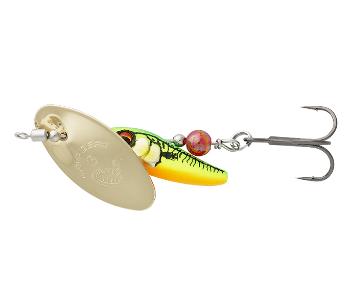 Savage gear rotačka sticklebait spinner firetiger gold - 1 4,5 g