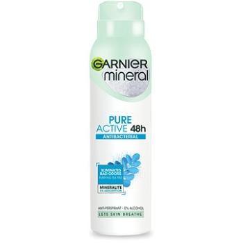 GARNIER Mineral Pure Active Antibacterial Sprej Antiperspirant 150 ml (3600542017312)