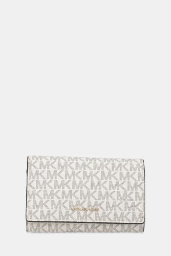 Peňaženka MICHAEL Michael Kors dámska, béžová farba, 32T5GJ6D9B