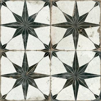 Dlažba Peronda FS Star negro 45x45 cm mat FSSTARN