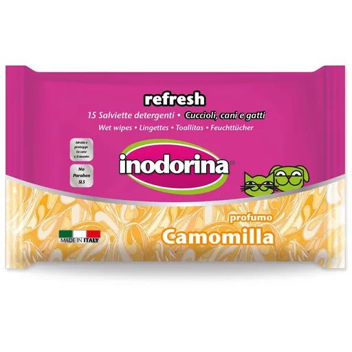 Inodorina Ubrousky na oči a uši Heřmánek 15 ks