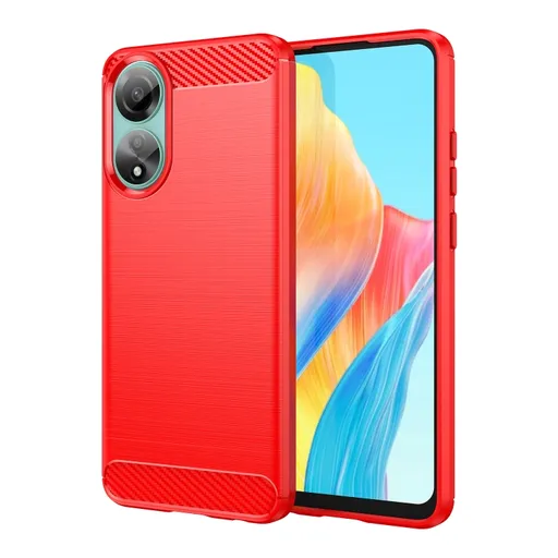 FLEXI TPU Kryt pre Oppo A78 červený
